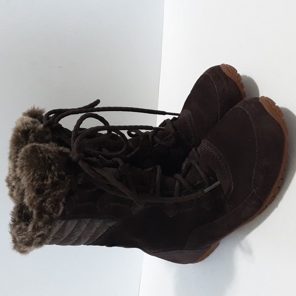 The North Face Nuptse Purna Il Boot women 6.5 waterproof winter comfy brown - Picture 14 of 15